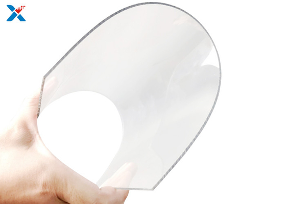 10mm Polycarbonate Perspex ছাদের শীট PC সলিড ট্রান্সপারেন্ট কালার