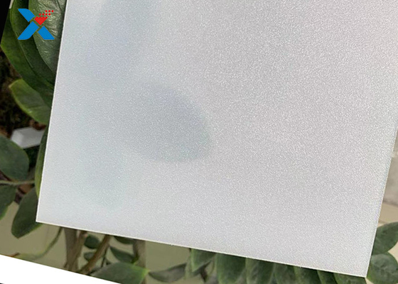 ডাবল সাইডেড ম্যাট ক্লিয়ার ফ্রস্টেড এক্রাইলিক শীট 4x8 পাতলা প্লাস্টিক বোর্ড